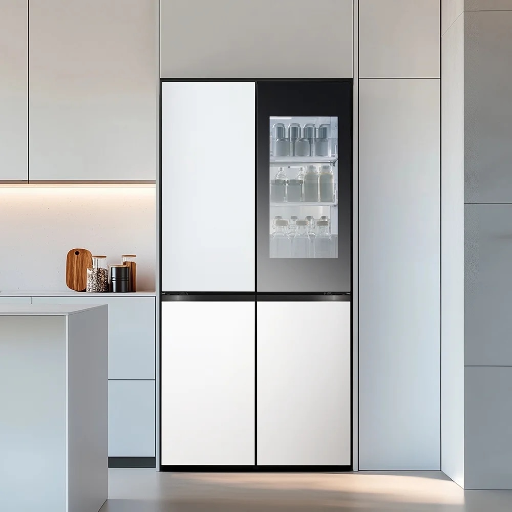 LG전자 m626gyq332s LG 디오스 오브제컬렉션 냉장고 Fit & Max (노크온) 제품 이미지