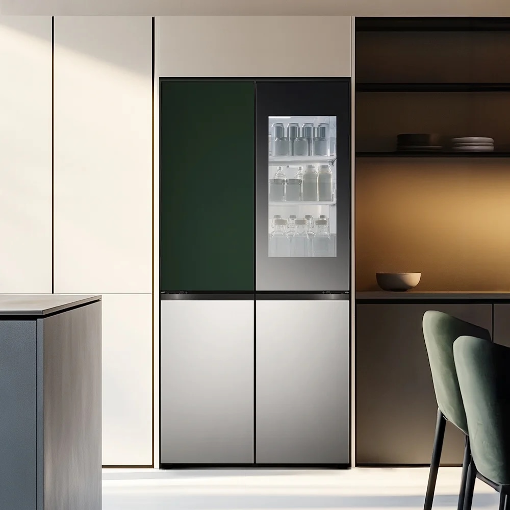 LG 디오스 오브제컬렉션 냉장고 Fit & Max (노크온)