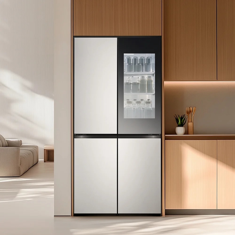 LG전자 m626svv332s LG 디오스 오브제컬렉션 냉장고 Fit & Max (노크온) 제품 이미지