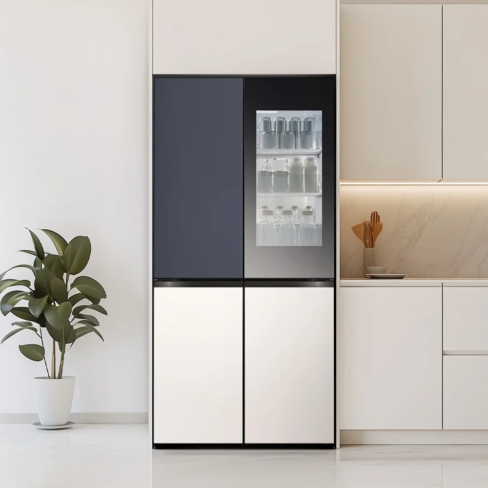 LG전자 m626mnq352s_ LG 디오스 오브제컬렉션 STEM 베이직 냉장고 Fit & Max (노크온) 제품 이미지