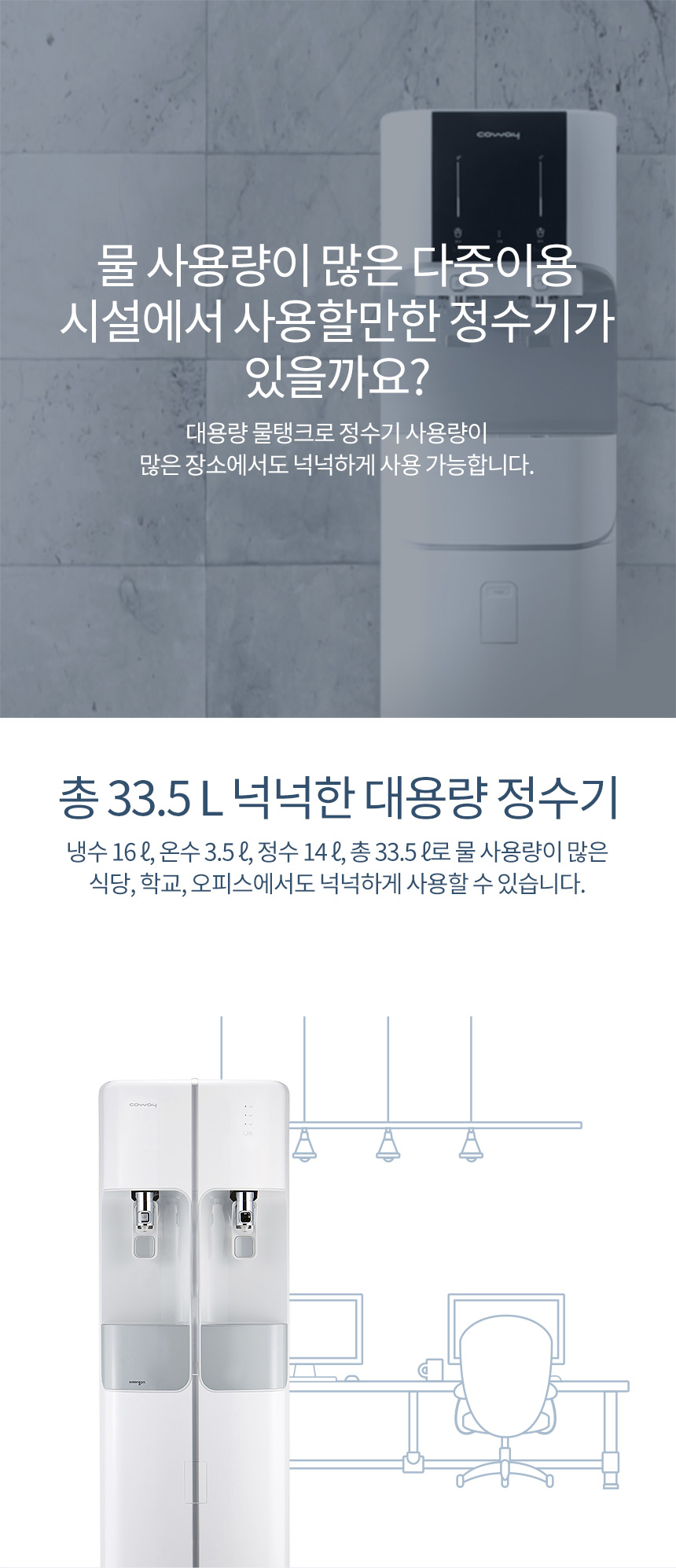 코웨이 CHP-700L 코웨이 스탠드 정수기 상세이미지 1