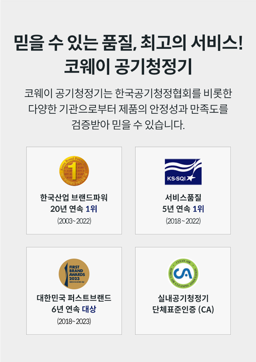코웨이 AP-1023F 코웨이 싱글파워 공기청정기 상세이미지 21