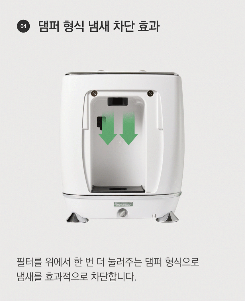 동양렌탈 ECC-888WC 에코체 4L 가정용 친환경 음식물처리기 화이트 상세이미지 1