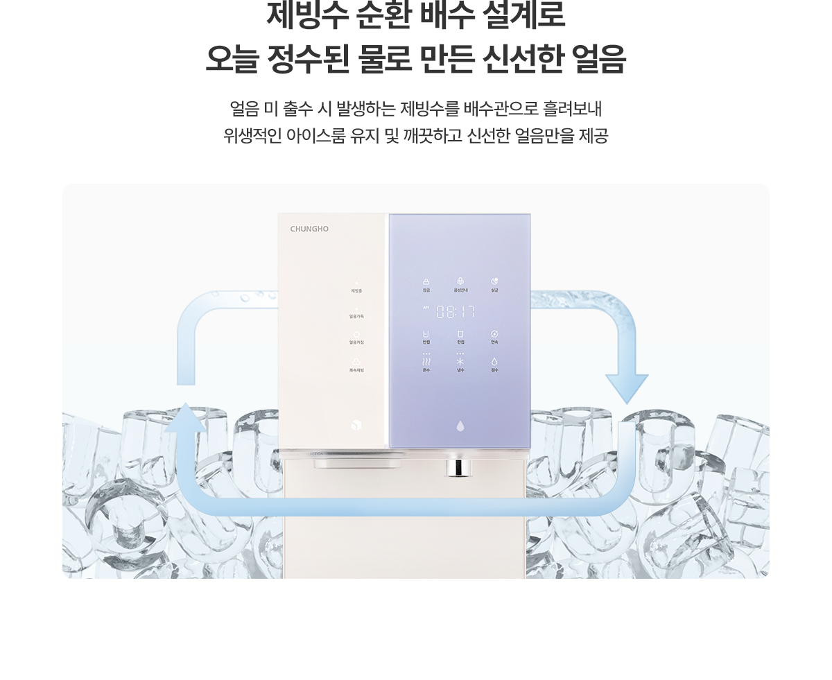 청호나이스 WI-36C90620N 뉴 아이스트리 얼음정수기 상세이미지 7