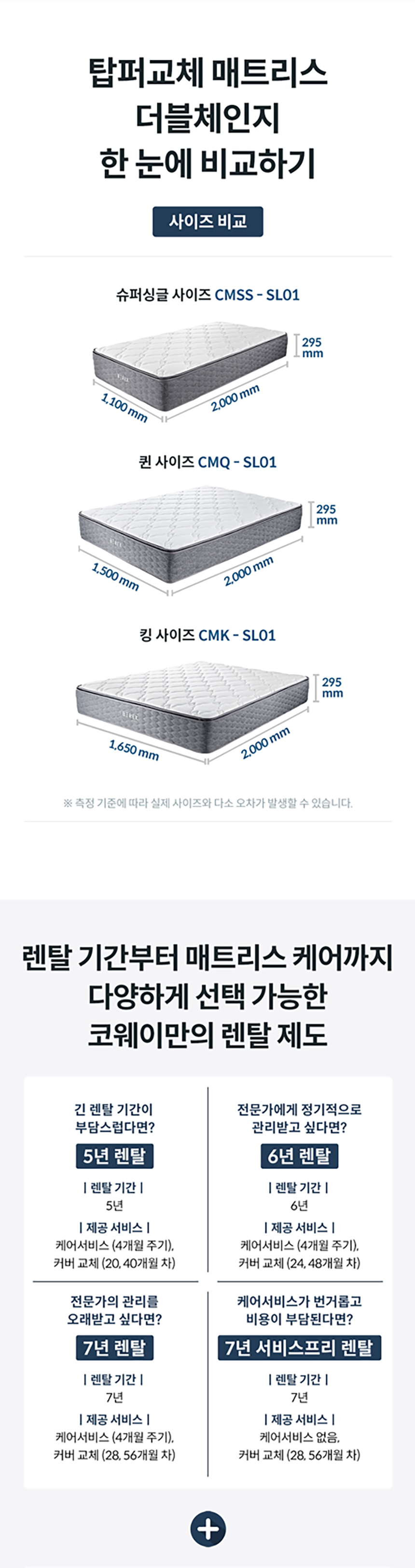 코웨이 CMK-SL01 코웨이 탑퍼교체 매트리스 더블체인지 상세이미지 3