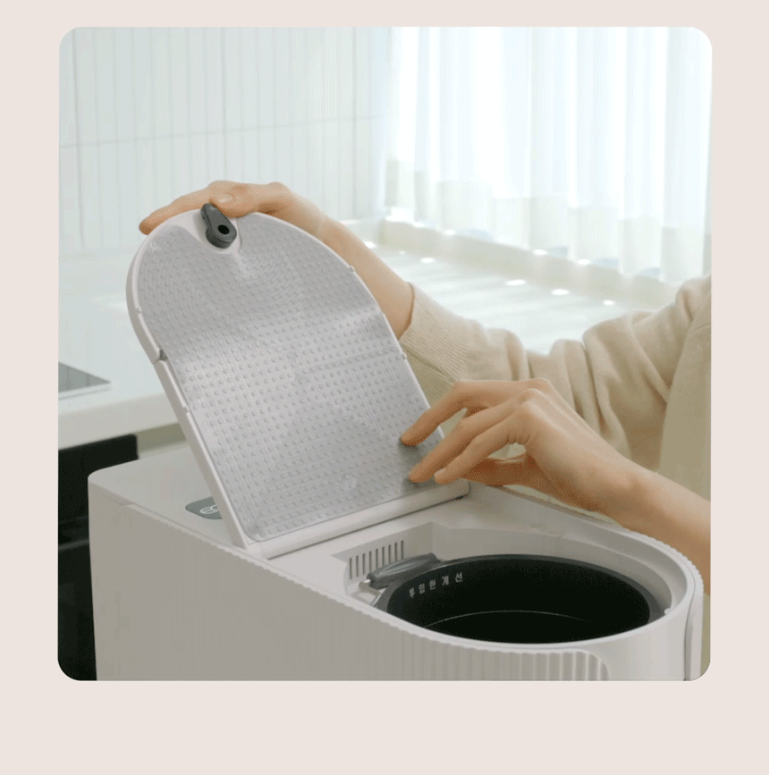 동양렌탈 SUS-2L1A 에코체 2L 가정용 친환경 음식물처리기 마블로즈골드 상세이미지 6