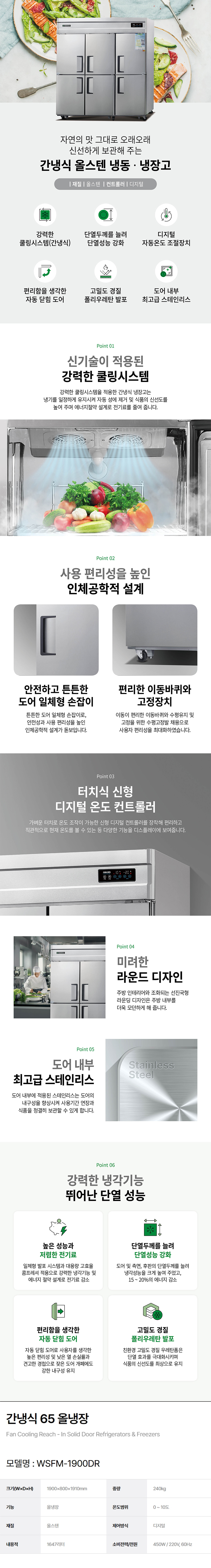 WSFM-1900DR_그랜드우성 65박스 업소용 냉동고 냉장고 간냉식 올냉장 올스텐_0번째 상세정보 동양렌탈 WSFM-1900DR 그랜드우성 65박스 업소용 냉동고 냉장고 간냉식 올냉장 올스텐 상세이미지 1