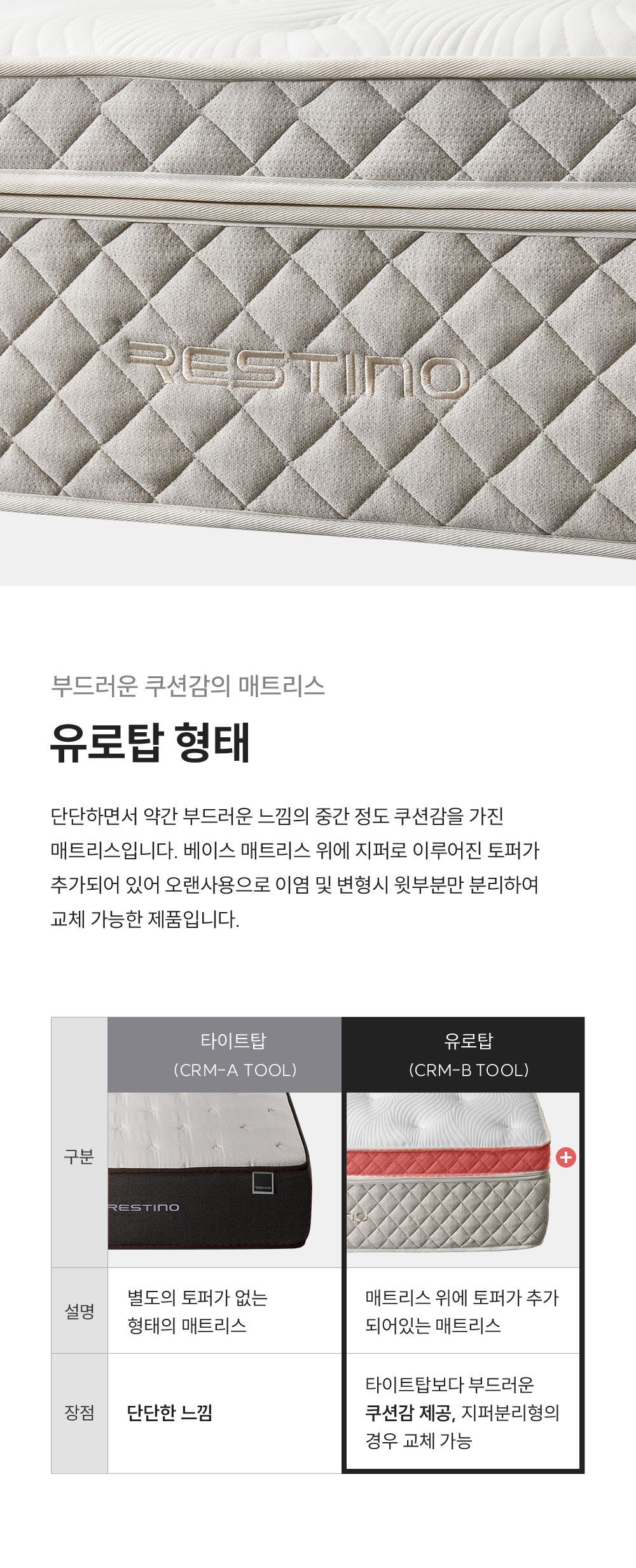 쿠쿠 CRM-B01HEMK 레스티노 매트리스 상세이미지 10