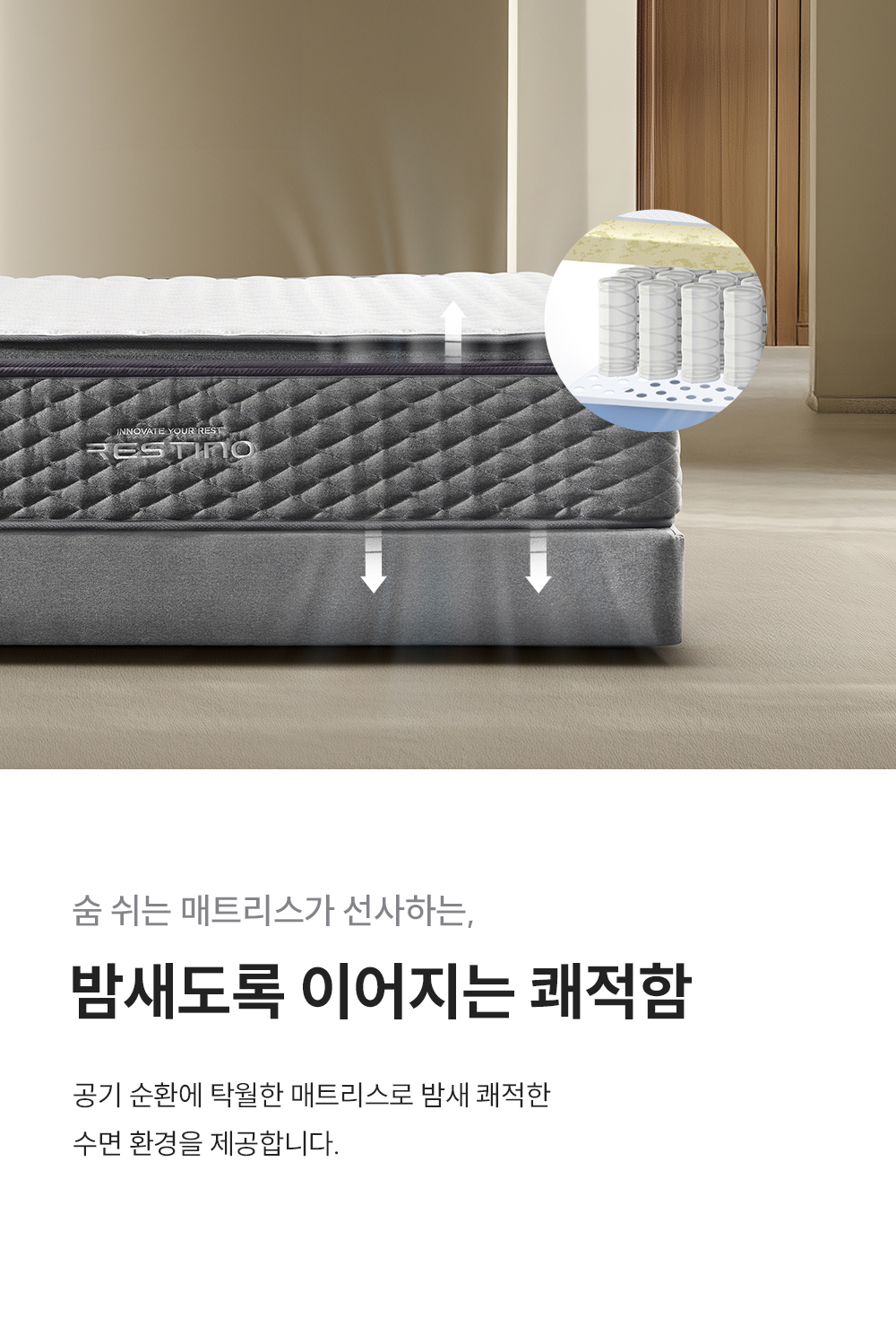 쿠쿠 CRM-C01SEHK 레스티노 매트리스 직접관리 상세이미지 7