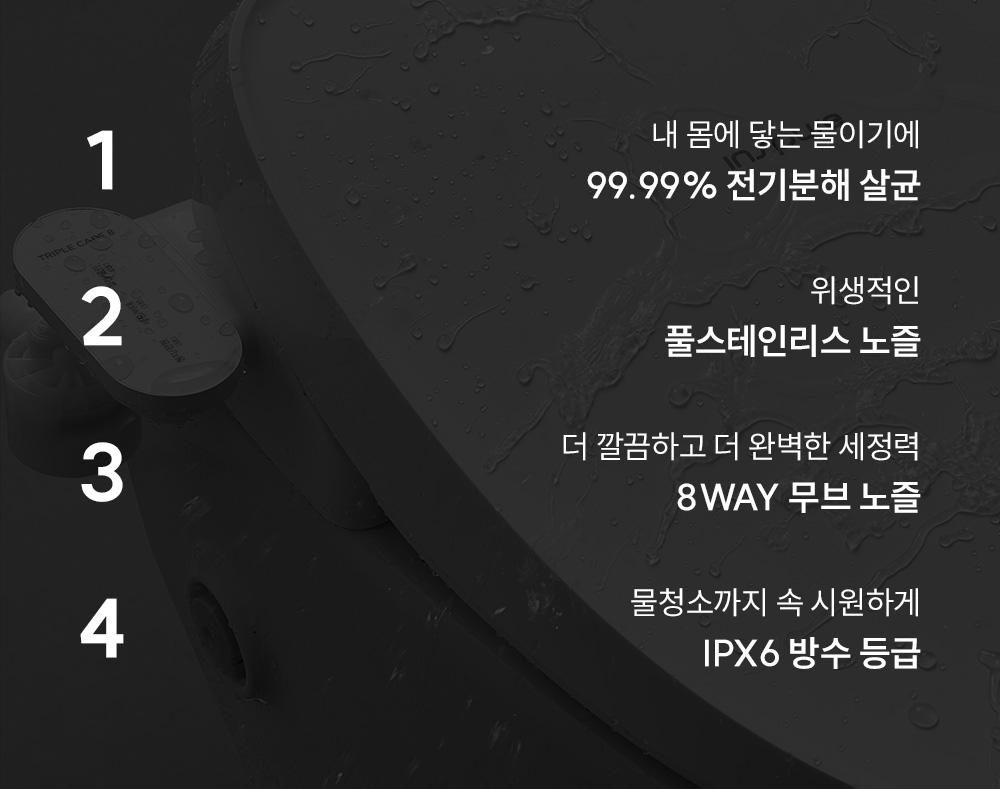 쿠쿠 CBT-QS1041RW 트리플케어8 리모컨 비데 상세이미지 2