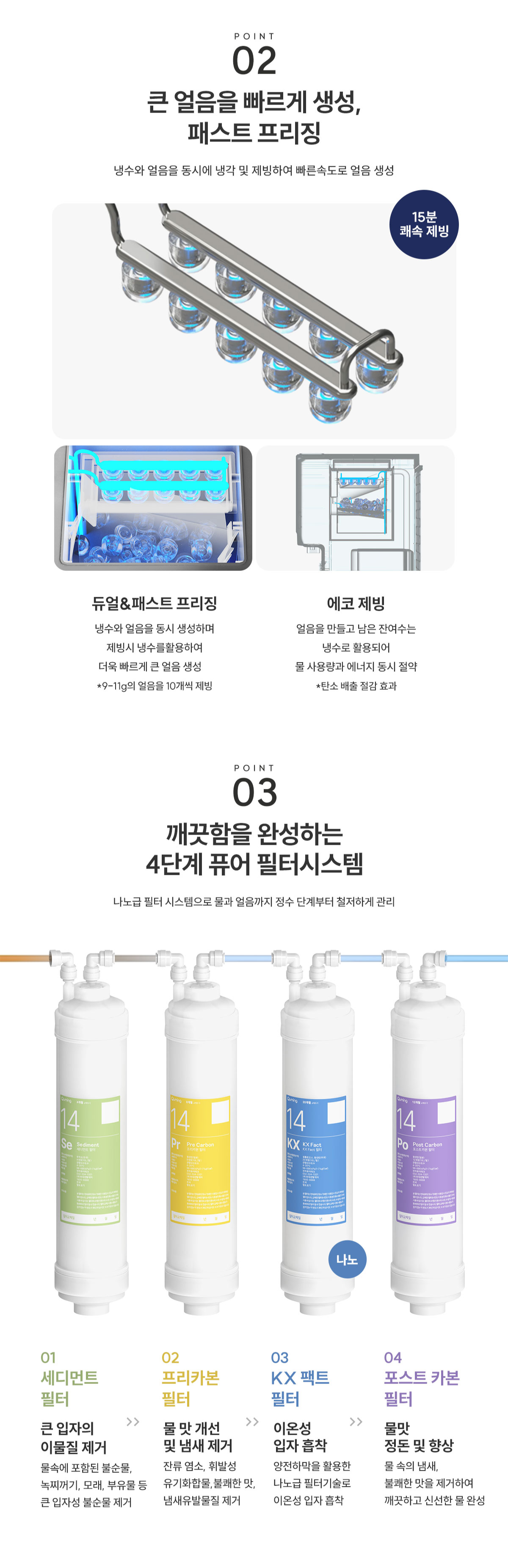 현대큐밍 HQPA70SW0G 더퓨어 아이스 플로 상세이미지 3