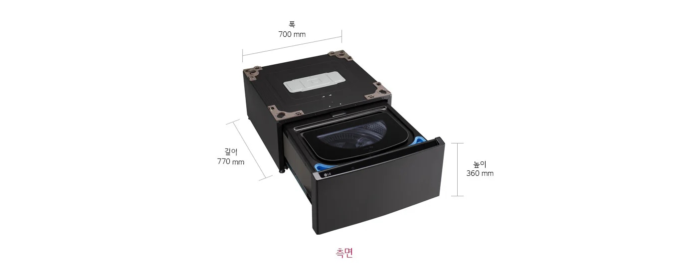 LG전자 FX4KC.BKOR LG 트롬 미니워시 상세이미지 1