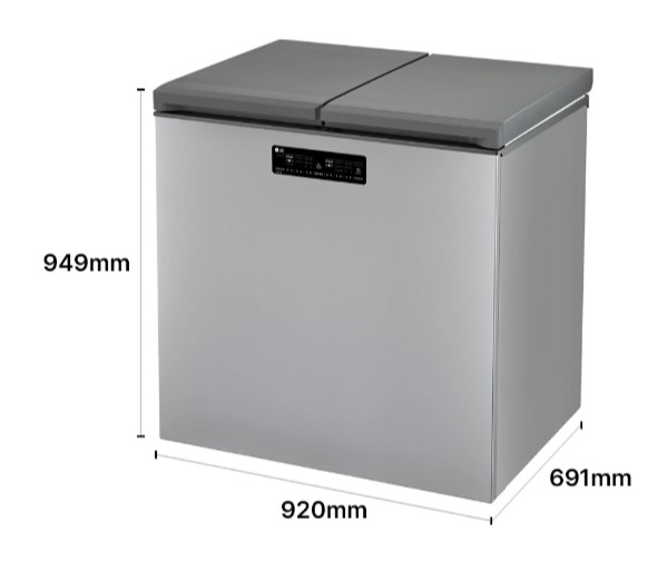 LG전자 K225S121 LG 디오스 김치톡톡 217L 제품 이미지 2