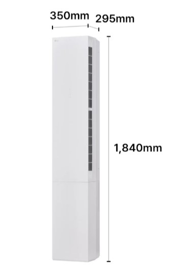 LG전자 FQ18GU2EA1M LG 휘센 AI 오브제컬렉션 뷰II 에어컨 싱글 (2시리즈)매립배관형 58.5㎡ 제품 이미지 2