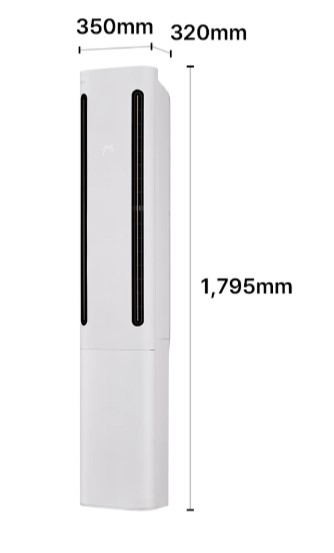 LG전자 FQ20GC2EA1M LG 휘센 AI 오브제컬렉션 쿨 에어컨 싱글 (2시리즈) 제품 이미지 2