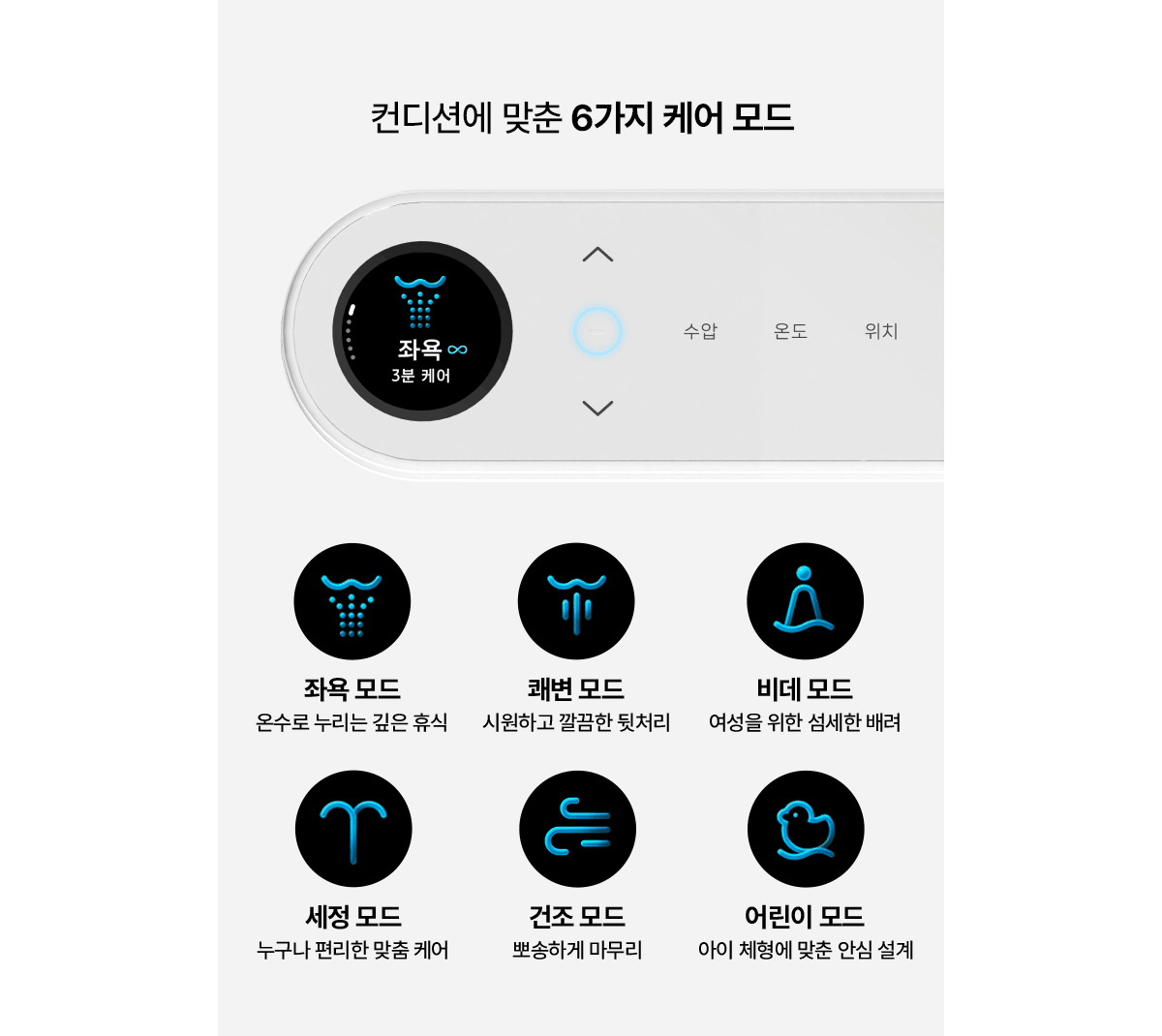 교원웰스 BT660 스파원 비데 상세이미지 3