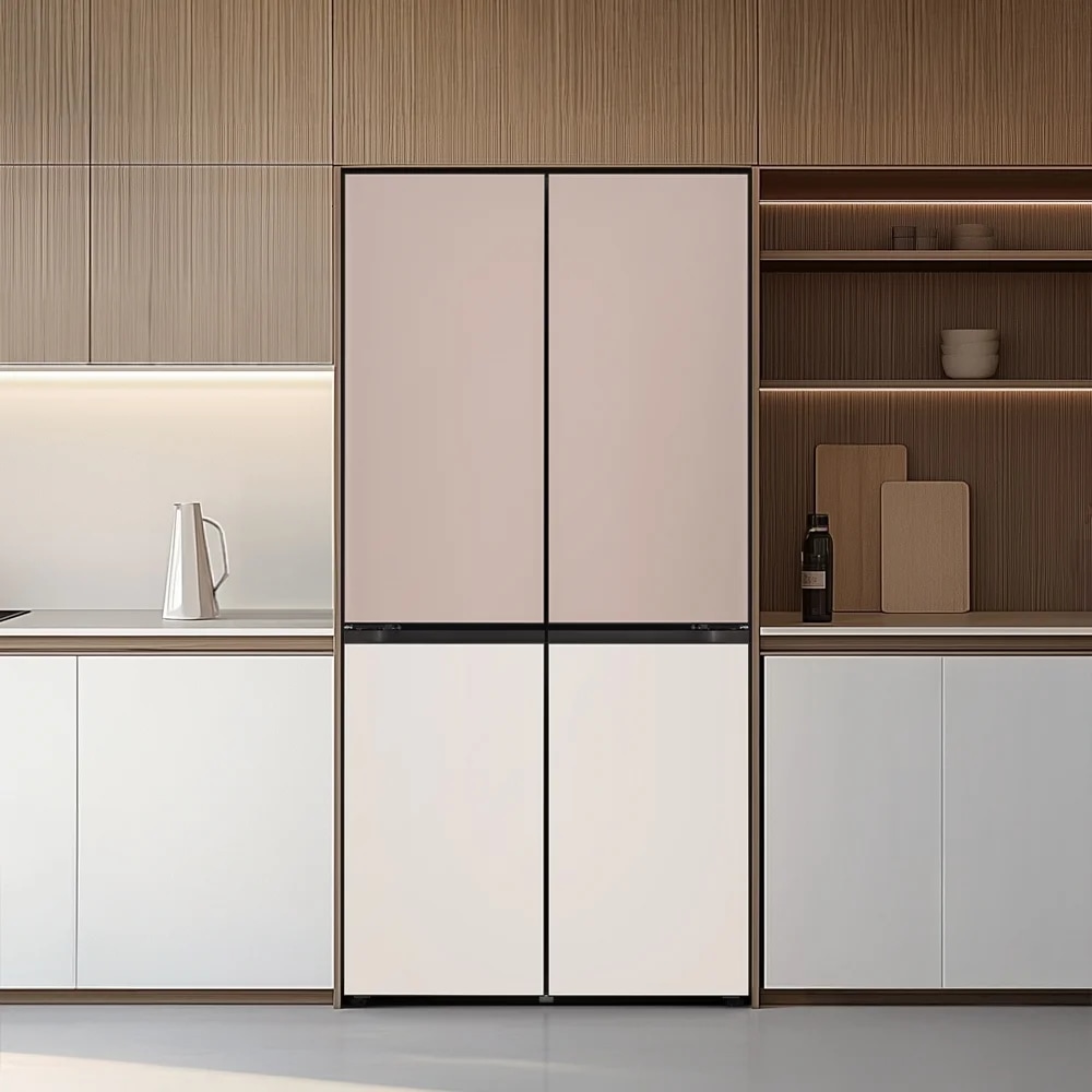 LG 디오스 오브제컬렉션 STEM 베이직 냉장고 Fit & Max