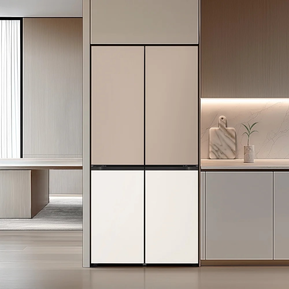 LG 디오스 오브제컬렉션 STEM 베이직 냉장고 Fit & Max