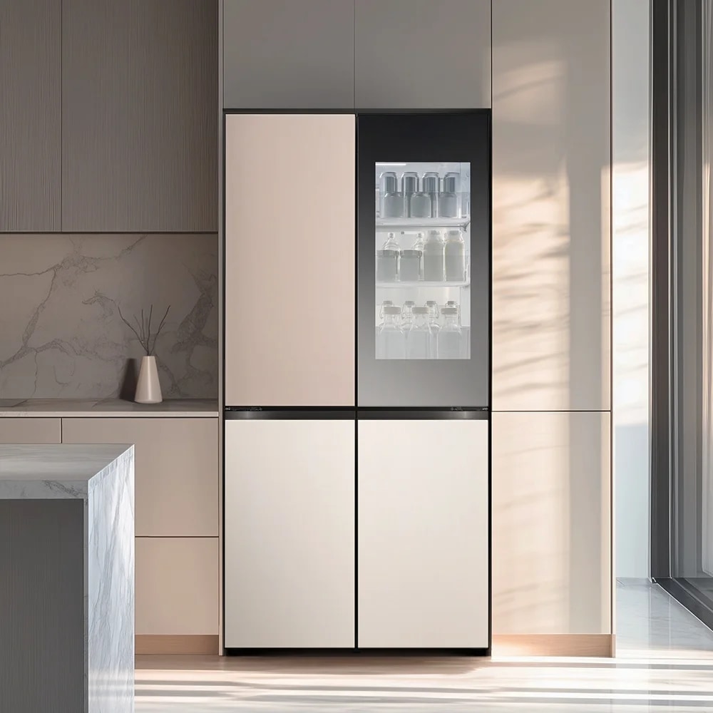 LG 디오스 오브제컬렉션 냉장고 Fit & Max (노크온)